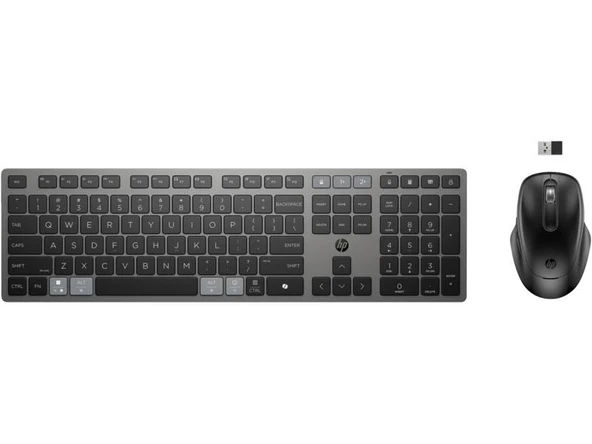Hp 725 Çoklu Cihaz Bağlantılı Bluetooth Türkçe Q Klavye Mouse Set 9T5B0UT ürün görseli 1