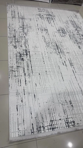 Safyün Halı Kadife KF459 Gri 200 x 290 ürün görseli 1