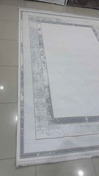 Safyün Halı Kadife KF465 Gri 200 x 290 ürün görseli 1