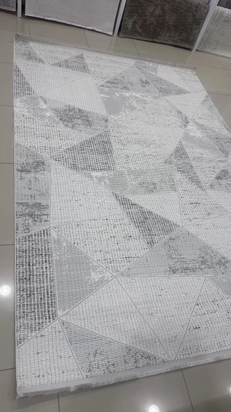 Safyün Halı Kadife KF437 Gri 200 x 290 ürün görseli 1