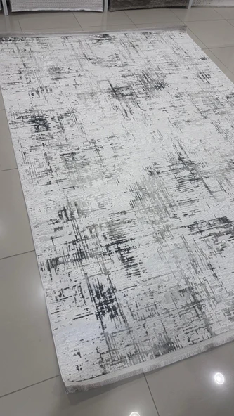 Safyün Halı Kadife KF468 Gri 200 x 290 ürün görseli 1