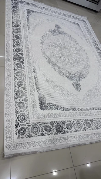Safyün Halı Kadife KF504 Gri 200 x 290 ürün görseli 1