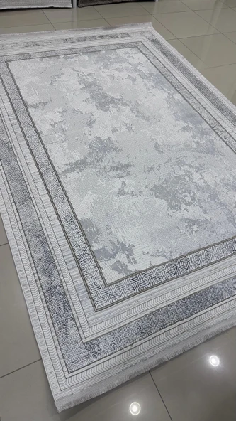 Safyün Halı Kadife KF470 Gri 200 x 290 ürün görseli 1