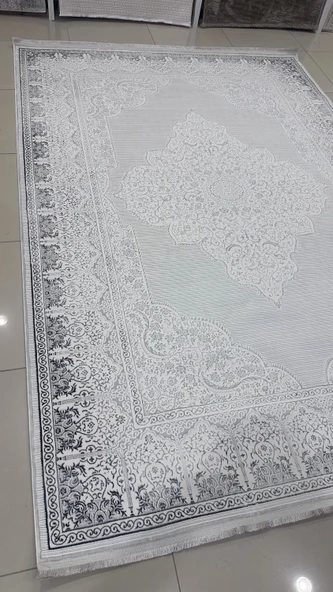 Safyün Halı Kadife KF505 Gri 200 x 290 ürün görseli 1