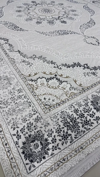Safyün Halı Kadife KF501 Gri 200 x 290 ürün görseli 1