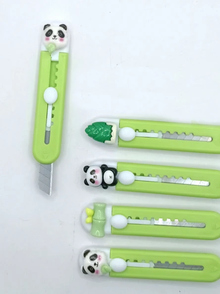 Mini Şekilli Falçata Maket Bıçağı - Bambu Yaprağı - Resim 4