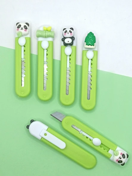Mini Şekilli Falçata Maket Bıçağı - Bambu Yaprağı - Resim 5
