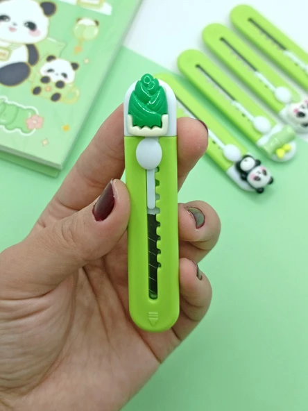 Mini Şekilli Falçata Maket Bıçağı - Bambu Yaprağı - Resim 2