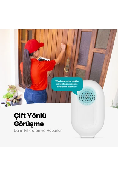 Wizi Pro W Full HD İç/Dış Mekan Bataryalı Wi-Fi Akıllı Kamera - Resim 8