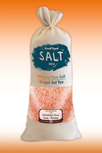 Tuzu Öğütülmüş Ince Pembe Renk 1 kg ürün görseli 1