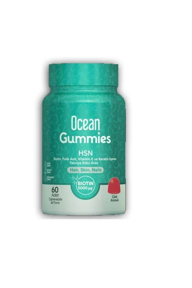 Orzax Ocean Gummies Hsn 60 Adet Çiğneme Jel Form ürün görseli 1