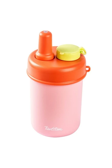 TANTİTONİ PEMBE 2Sİ 1 ARADA KAPAKLI TERMOS BARDAK 480ML ürün görseli 1