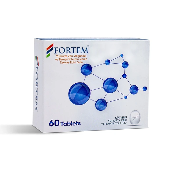Fortem Akgünlük ve Yumurta Zarı Etkisi İçeren 60 Kapsül ürün görseli 1