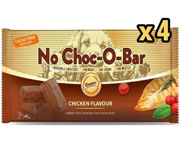 Gnawlers Köpek Çikolatası Tavuk Aromalı 80 Gr x 4 Adet ürün görseli 1