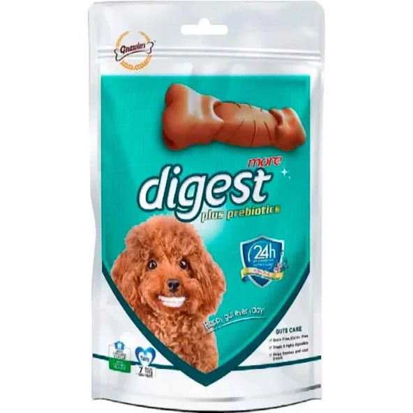 Gnawlers Digest More Dental Prebiyotik Köpek Ödülü 100 Gr ürün görseli 1