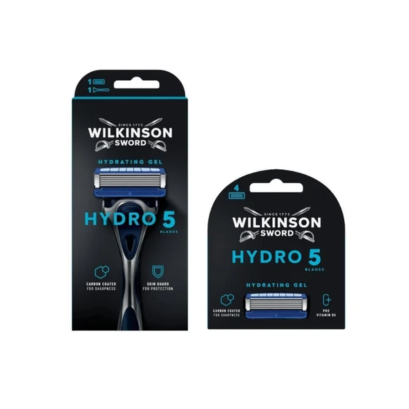 Wilkinson Sword Hydro 5 Erkek Tıraş Bıçağı ve 4 Yedek Set ürün görseli 1
