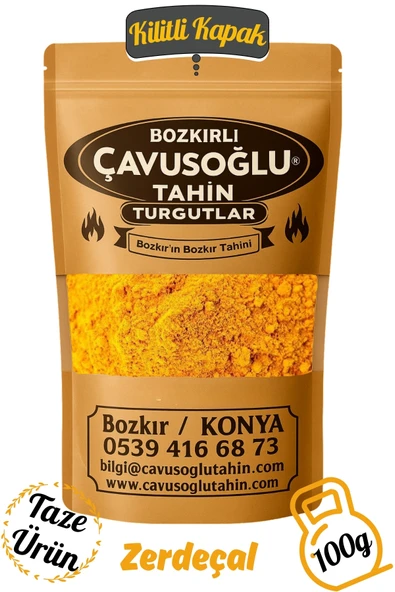 Bozkırlı Çavuşoğlu Zerdeçal 100g ZRDCL100G ürün görseli 1