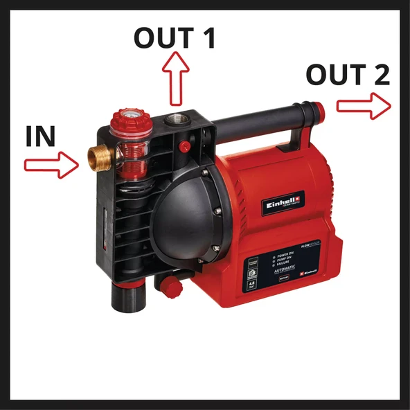Einhell GE-AW 1042 FS Otomatik Hidrofor - Resim 3
