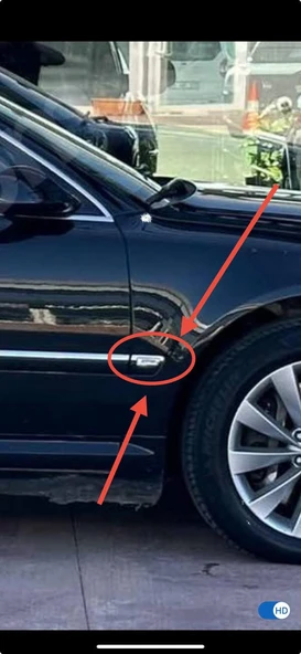Audi A8 (2003-2007) Çamurluk Sinyali Çerçevesi ürün görseli 1