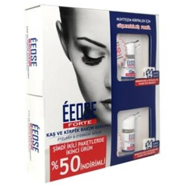 Eeose Kaş ve Kirpik Bakım Serumu 2 x 10 ml ürün görseli 1