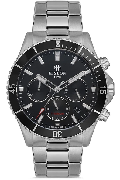 Hislon Ms138v-04ss Titanyum Erkek Kol Saati ürün görseli 1