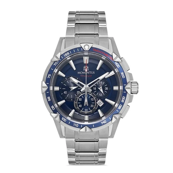 Momentus X800V-21SS Titanyum Erkek Kol Saati ürün görseli 1