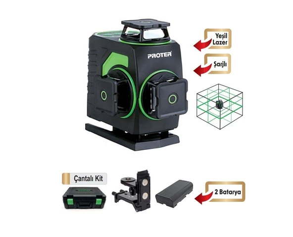 PROTER PL 460 LS LAZER 4X360 ° ŞAKÜL ürün görseli 1