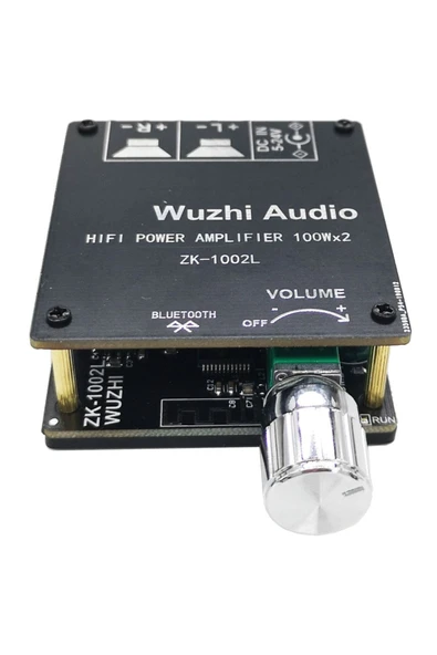 Zk-1002l 2x100w Mini Bluetooth 5.0 Kablosuz Stereo Amfi Devresi ürün görseli 1