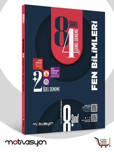Motivasyon 8. Sınıf Fen Bilimleri 8+4+2 Deneme ürün görseli 1