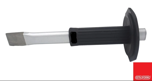 Ceta Form Düz Keski (Plastik Korumalı) - 300 mm L25-300G-2 ürün görseli 1