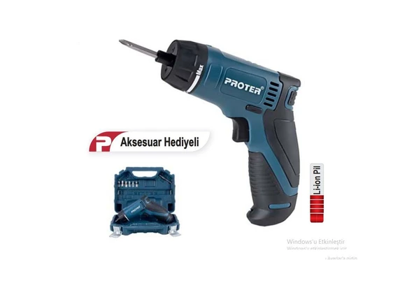 PROTER PST 107 KİT ŞARJLI VİDALAMA ürün görseli 1