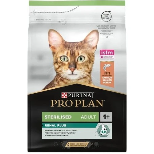 Pro Plan Somonlu Kısırlaştırılmış Kedi Maması 3 Kg ürün görseli 1