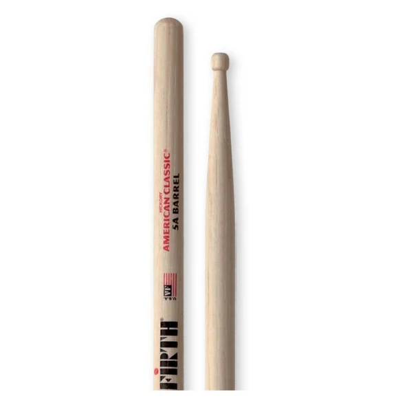 Vic Firth American Classic 5A Barrel Tip - 5ABRL Baget ürün görseli 1