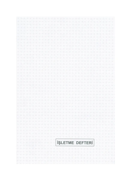 Yumuşak kapak 25x35 İŞLETME DEFTERİ (40yaprak) ürün görseli 1