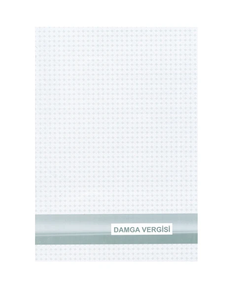 Yumuşak Kapak 25x35 Damga Vergisi (NUMARALI 40YAPRAK) ürün görseli 1