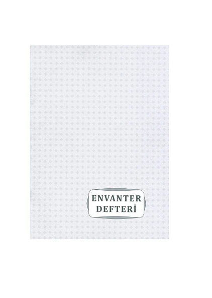 Yumuşak kapak 20x27 ENVANTER DEFTERİ (NUMARALI 25yaprak) ürün görseli 1