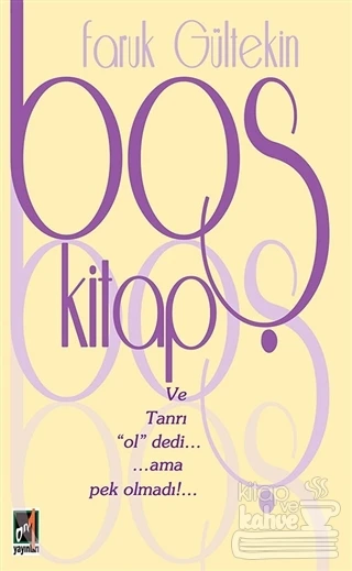 Boş Kitap ürün görseli 1