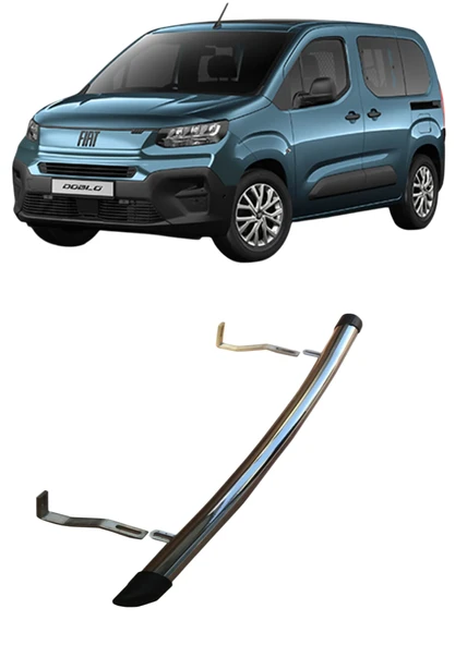 DOBLO ARACA ÖZEL ARKA KORUMA DEMİRİ İNOX 2024 2025 2026 2027 ürün görseli 1