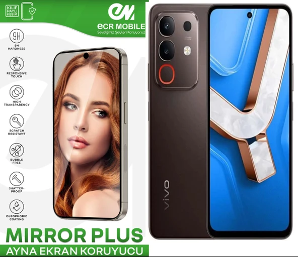 Vivo Y29 4G ile Uyumlu Esnek Ayna(Mirror) 9H Nano Ekran Koruyucu ürün görseli 1