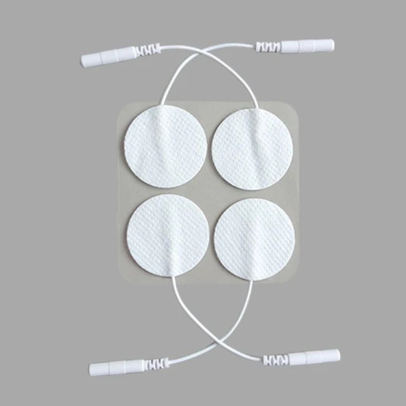 YUVARLAK ELEKTROT 3.2*3.2 CM 
EMS TENS CİHAZI PİN GİRİŞLİ ELEKTROD , 5 PAKET ürün görseli 1
