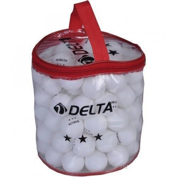 Delta 100 Adet Çantalı Masa Tenisi Pinpon Topu ürün görseli 1