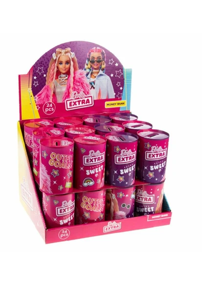 Barbie Extra Sweet Kumbara Metal Lisanslı B-6258 ürün görseli 1