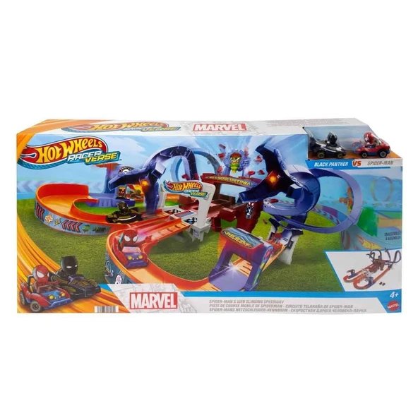 HPL34 Hot Wheels Racerverse Marvel Pist Seti ürün görseli 1