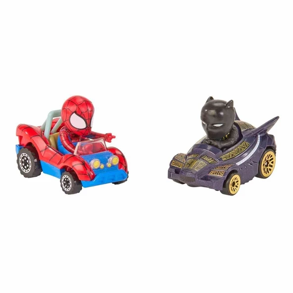 HPL34 Hot Wheels Racerverse Marvel Pist Seti - Resim 6