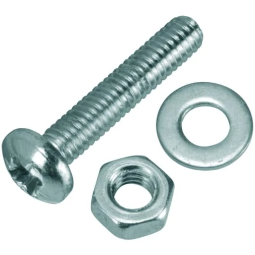 YSB M3x12mm Vida , Somun ve Pul Takım x 10 Takım ürün görseli 1