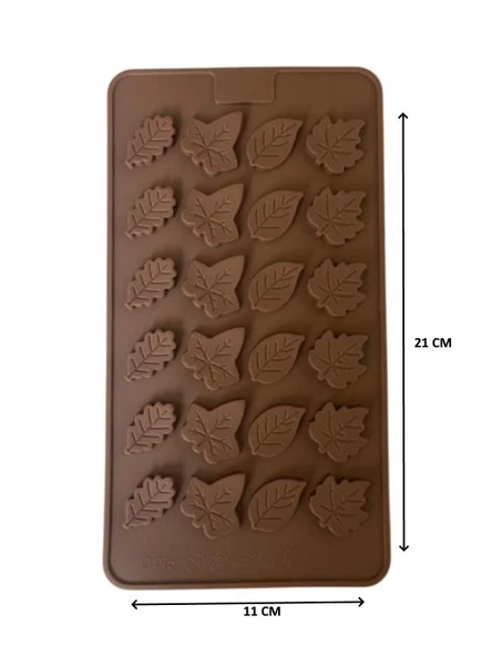 SİLİKON ÇİKOLATA KALIBI YAPRAK 21*11 CM ürün görseli 1