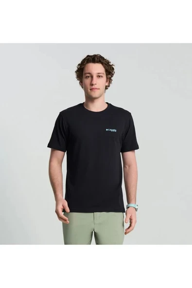 Columbia CSC M Redfish Shine SS Tee Erkek Kısa Kollu Tişört CS0422 ürün görseli 1