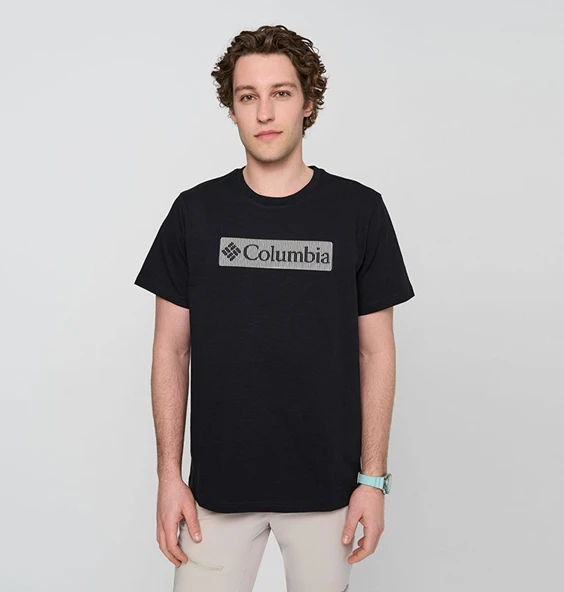Columbia CSC M Comfort Columbia Shadow SS Tee Erkek Kısa Kollu Tişört CS0406 ürün görseli 1