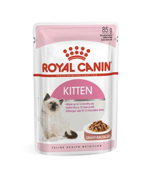 Royal Canin Kitten Gravy Pouch Yavru Kedi Yaş Maması 85 Gr ürün görseli 1