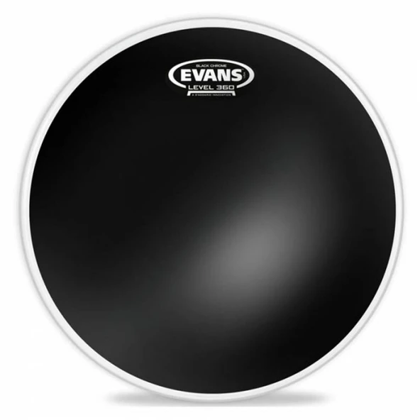 Evans Tt16Chr Deri 16 Black Chrome Tom Clear Çift Kat (14,5 Mil) ürün görseli 1